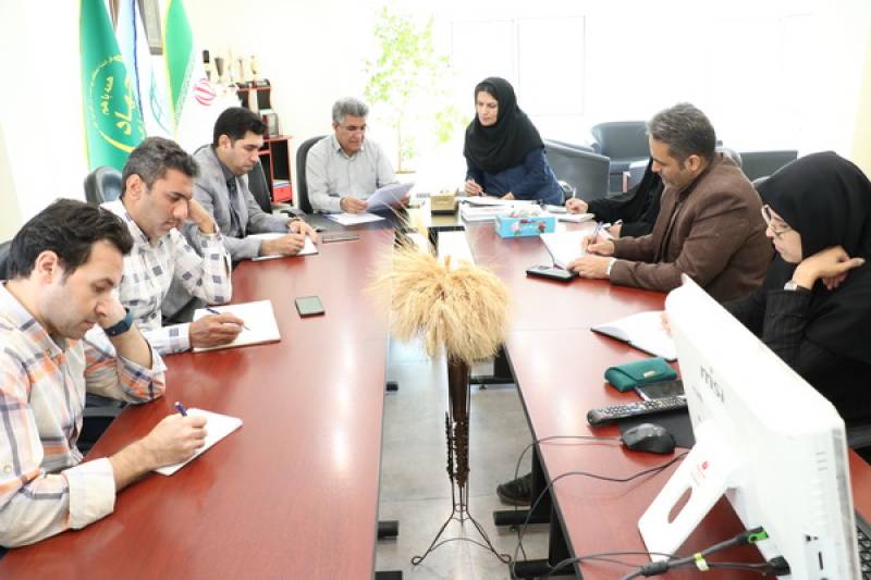 برگزاری جلسه هماهنگی جهت اجرای طرح یاوران تولید در سال زراعی جدید